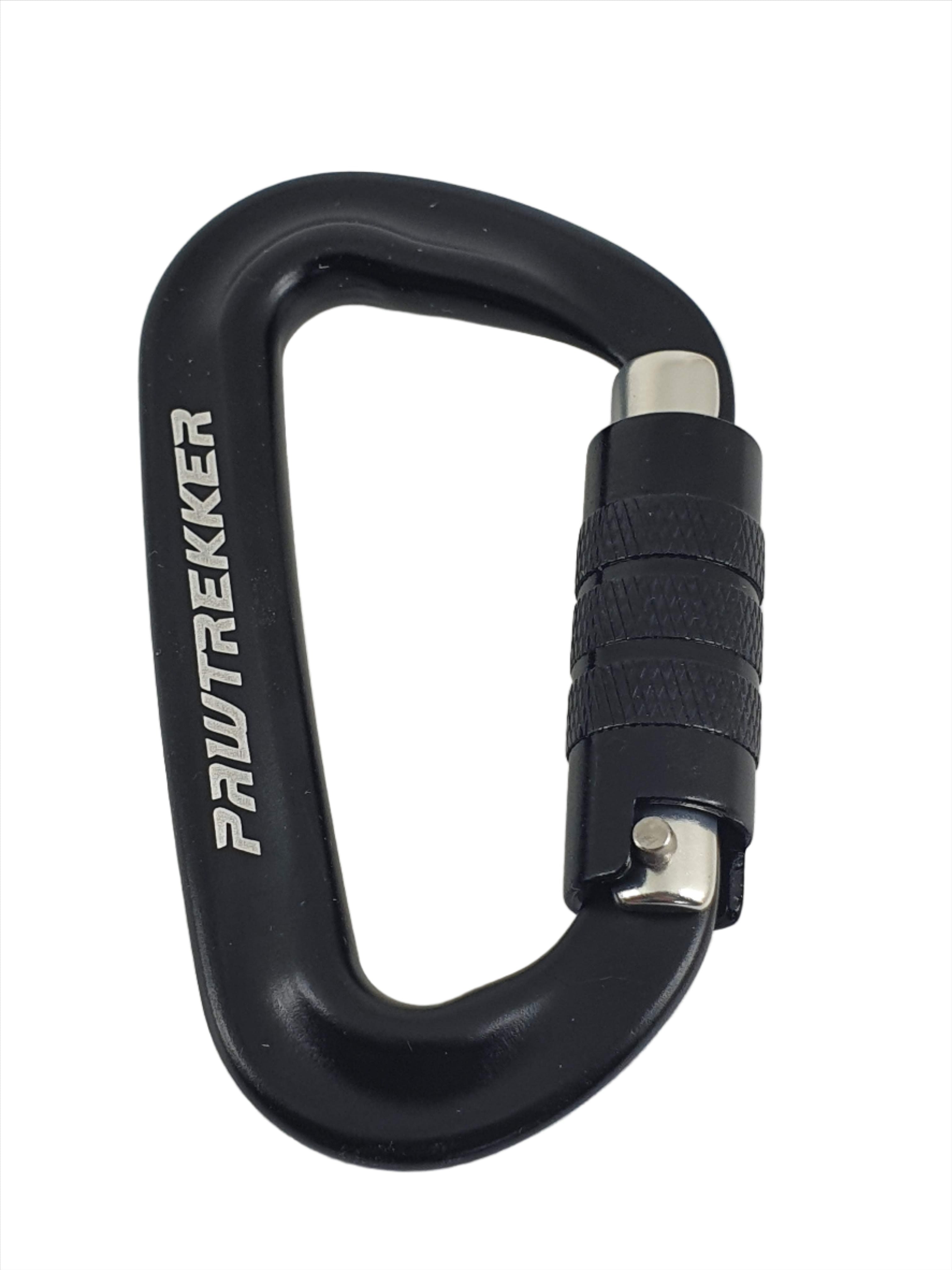 Small Autolock Carabiner (Pawtrekker) - SnowPaw Store - Pawtrekker - Active Dog Gear
